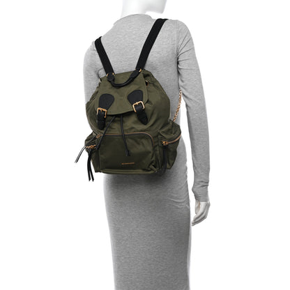 Burberry Nylon Medium Rucksack Backpack Green 2 of 8