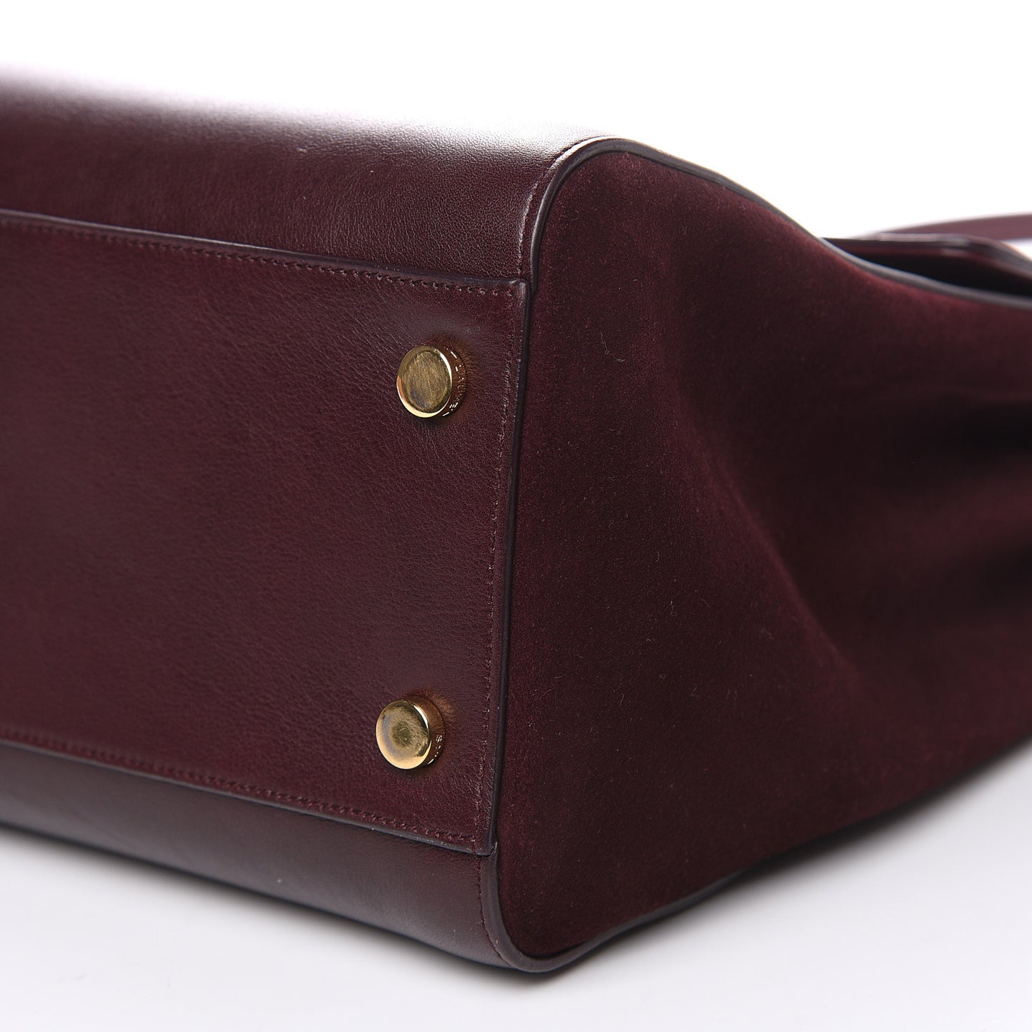 Calfskin Crocodile Embossed Medium Moujik Top Handle Bag Amarena