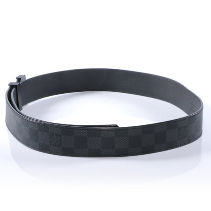 Louis Vuitton Damier Graphite LV Initiales Belt 100 40 3 of 7