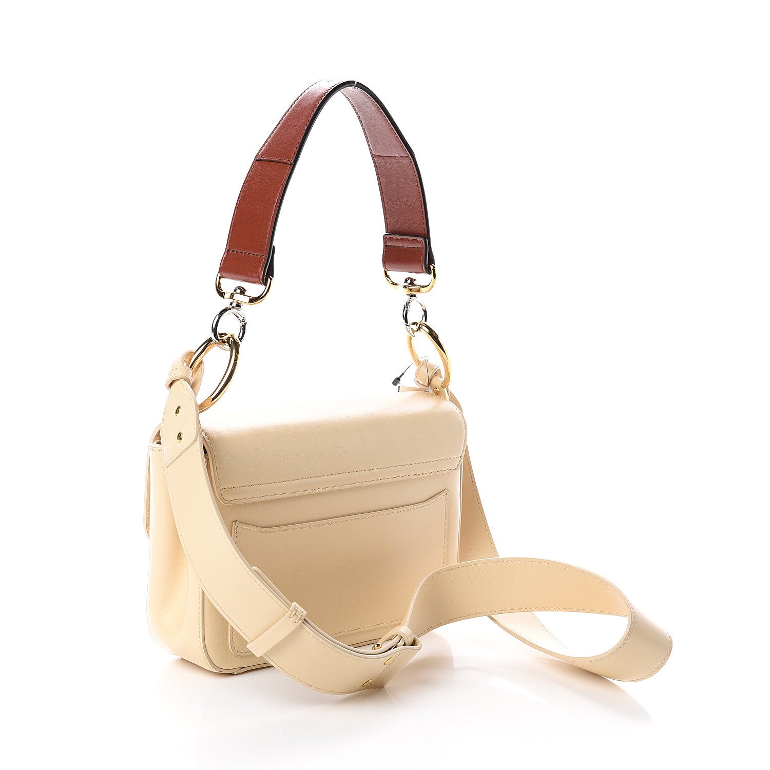 Chloe Calfskin Small C Double Carry Blondie Beige 2 of 8