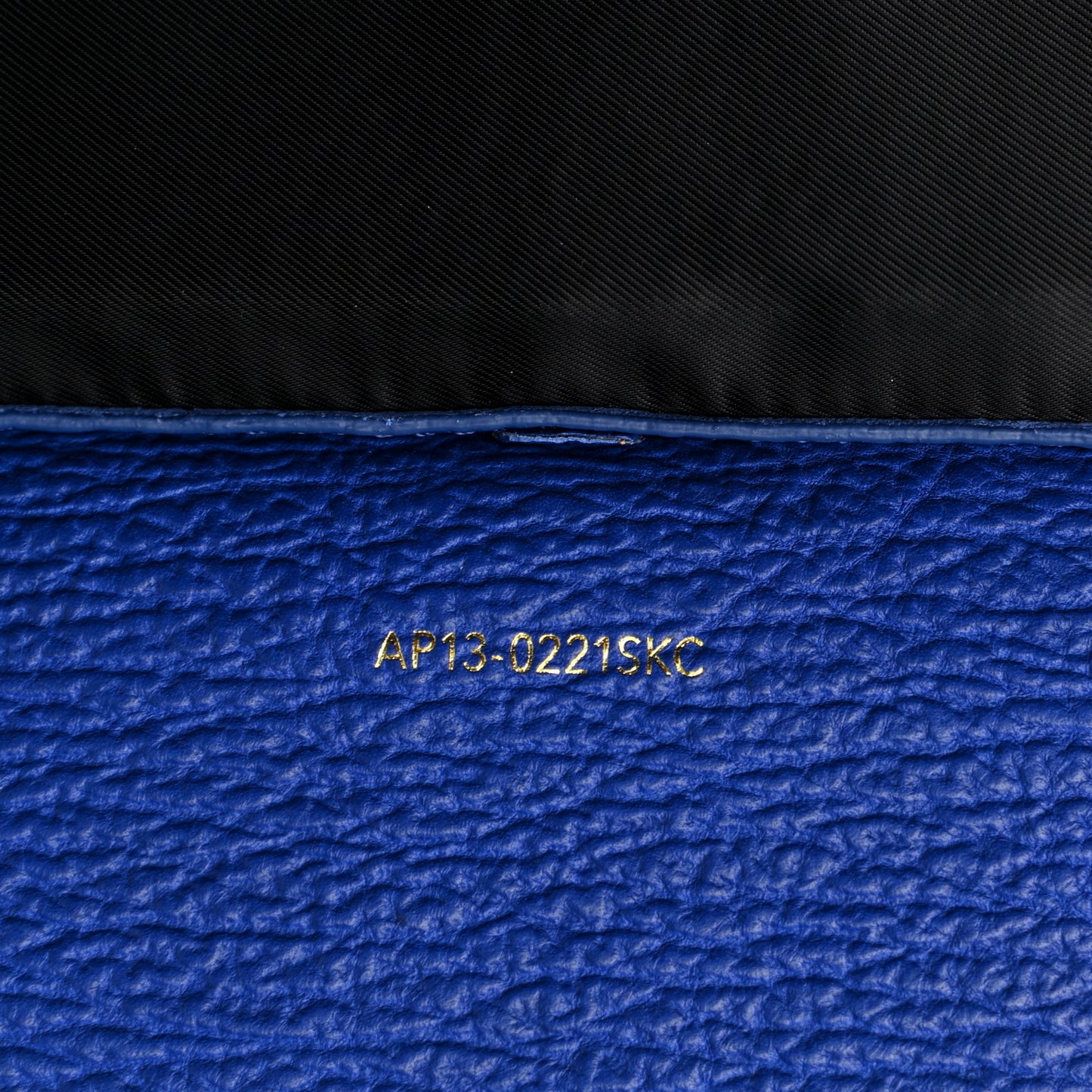 Textured Calfskin Large Pashli Satchel Cobalt