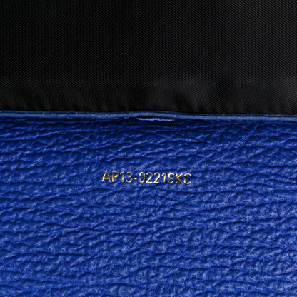 3.1 Phillip Lim Textured Calfskin Large Pashli Satchel Cobalt 7 of 10