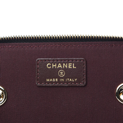 Chanel Lambskin Quilted Small Vanity Case With Chain Black 8 of 10