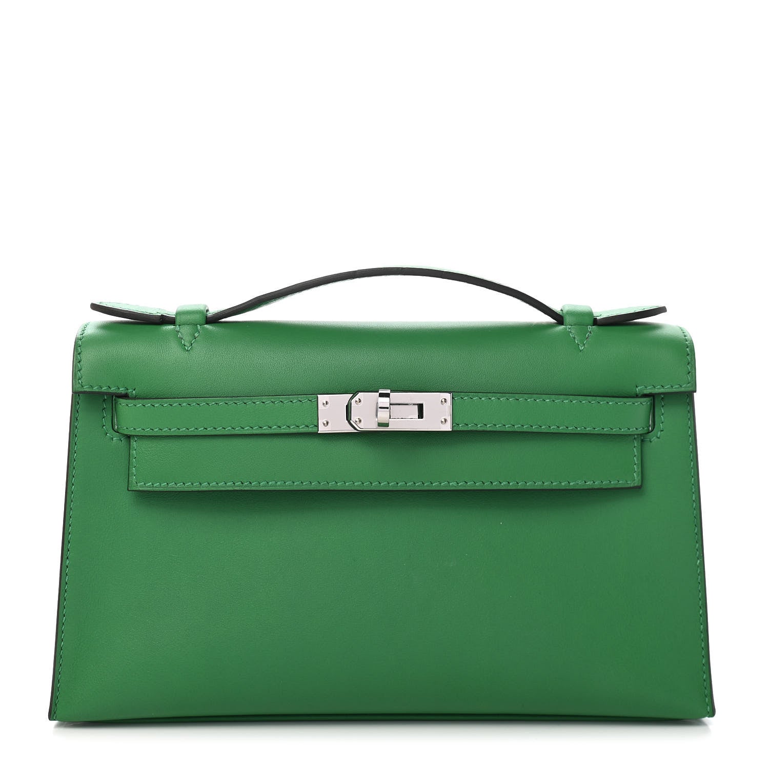 Hermes Swift Kelly Pochette Clutch Bambou 1 of 9