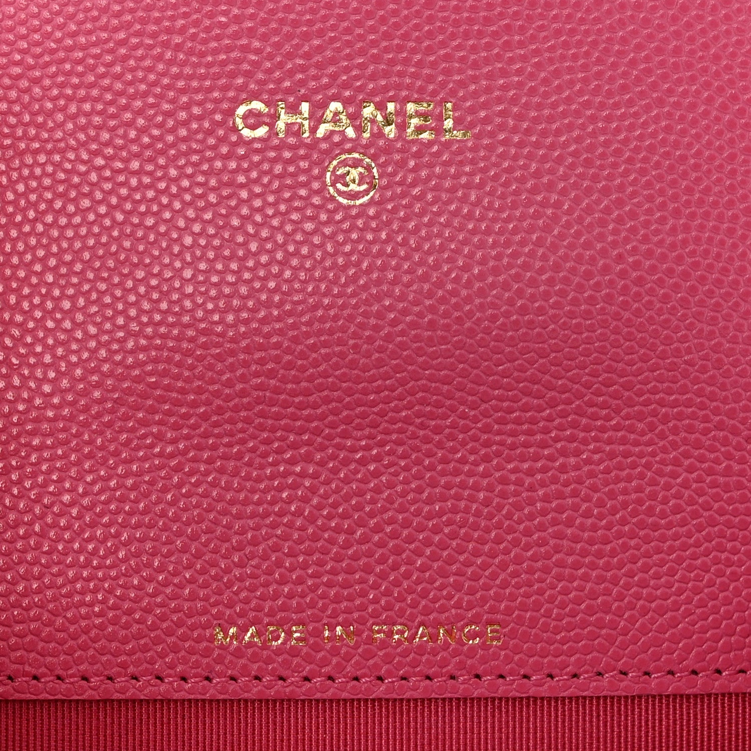 Chanel Caviar Quilted Flap Card Holder Wallet Pink 6 of 8