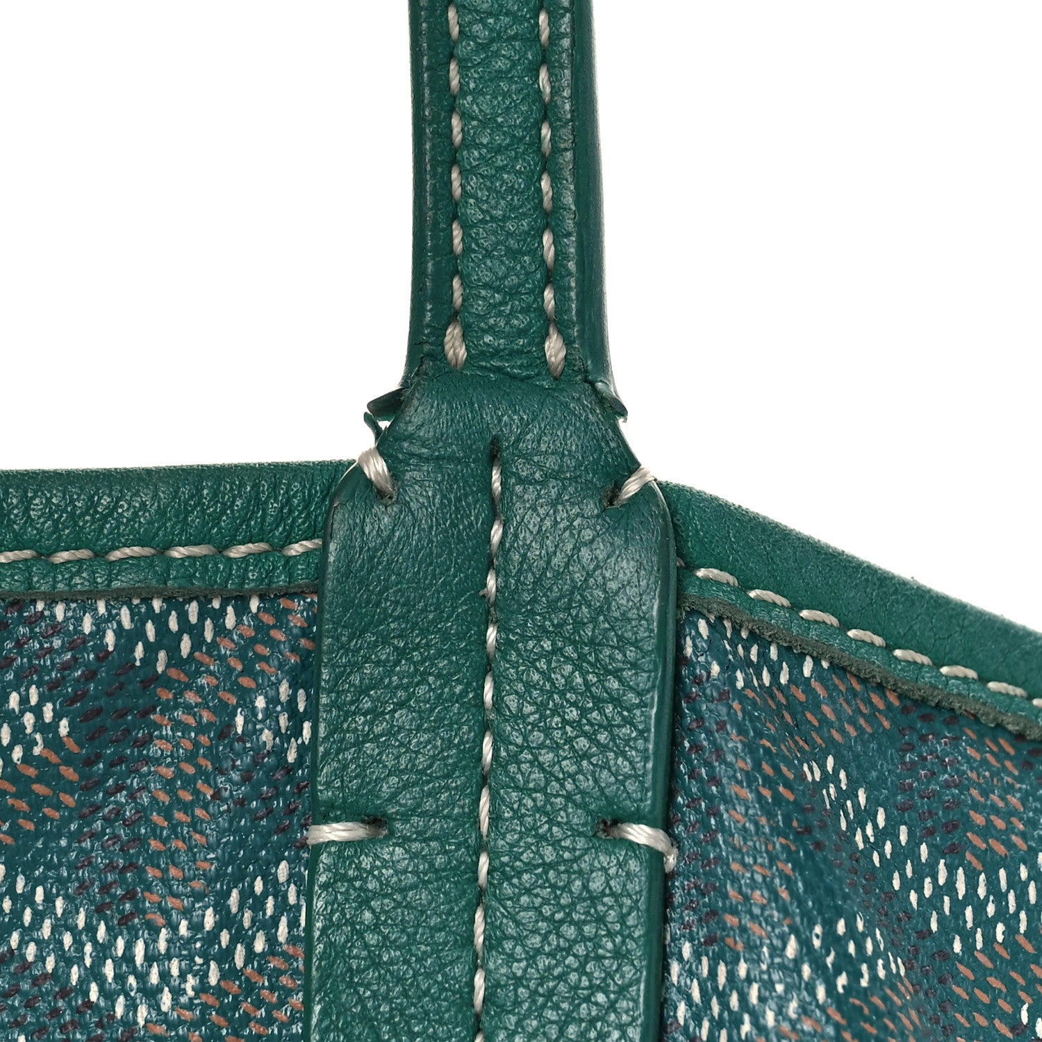 Goyard Goyardine Saint Louis GM Green 10 of 19