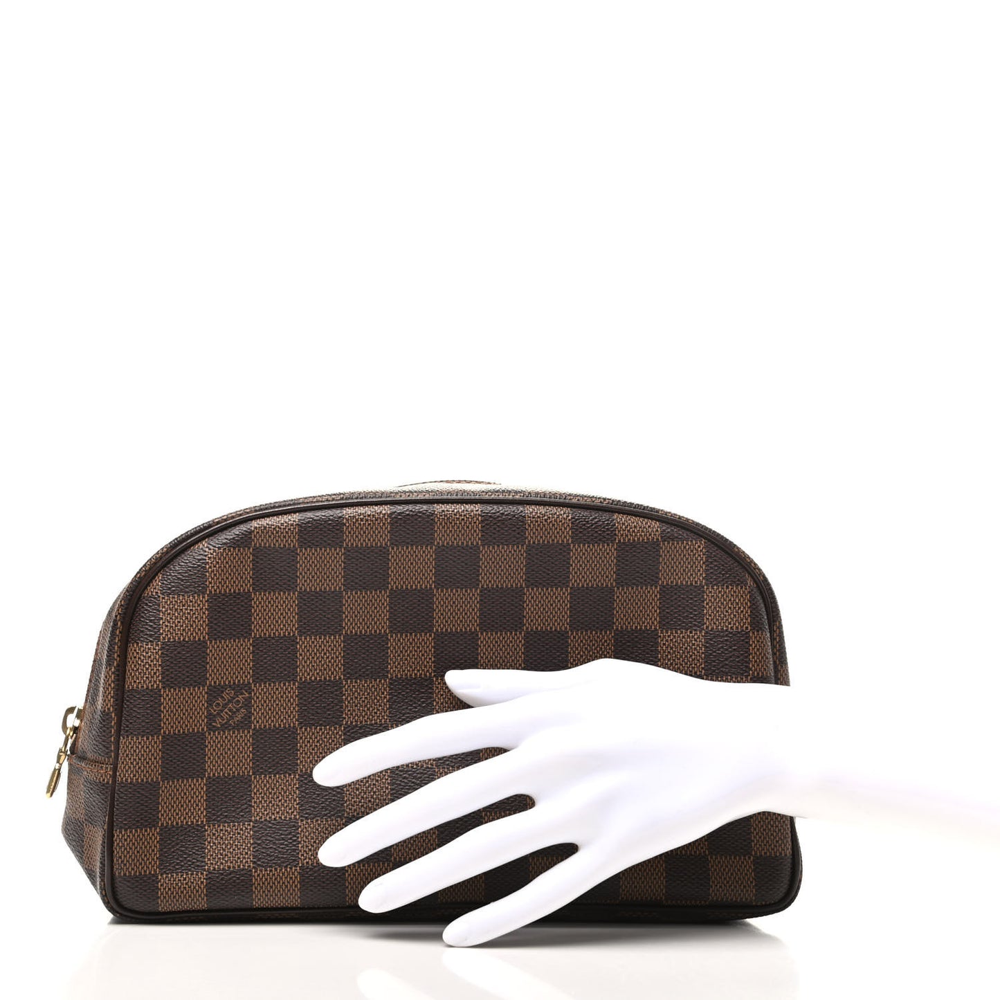 Damier Ebene Toiletry Bag 25