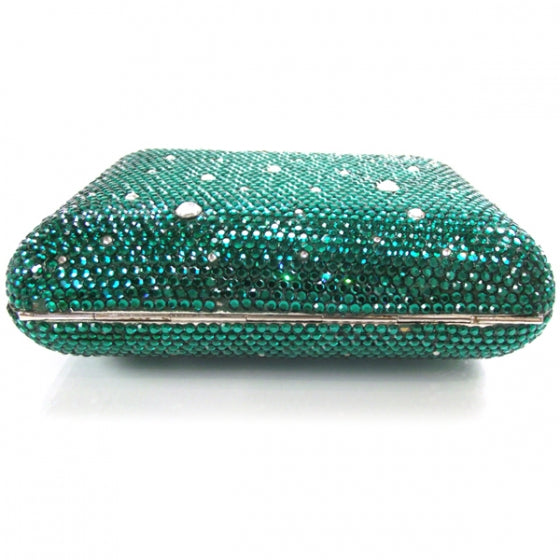 Swarovski Crystal Minaudiere Monet Green