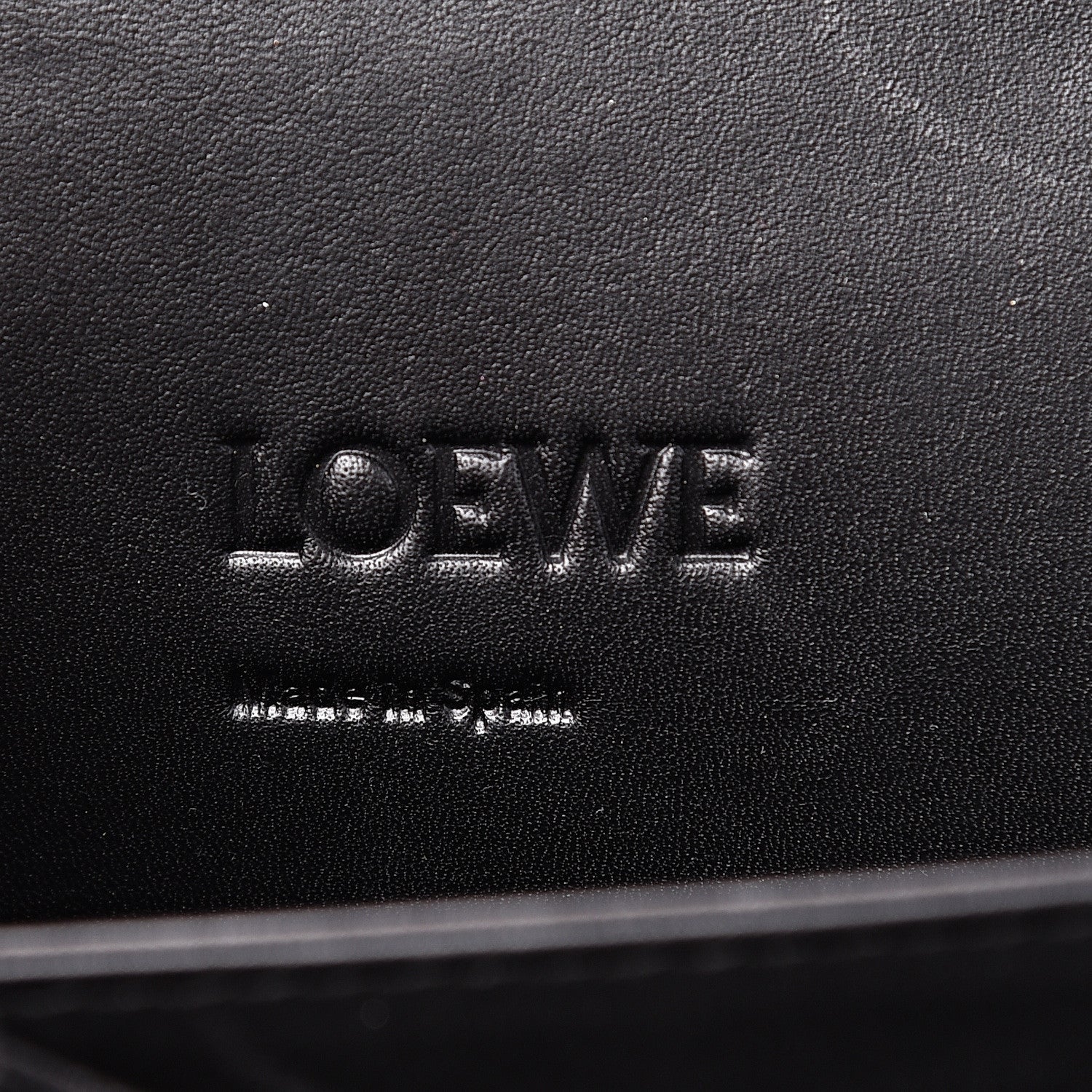 Loewe Calfskin Pony Hair Leopard Print Medium Barcelona Shoulder Bag Black 5 of 9