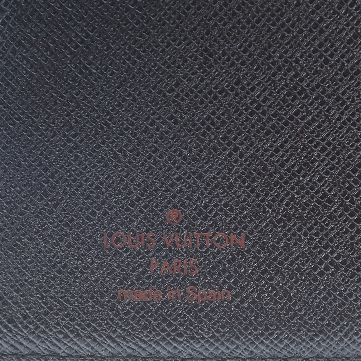 Damier Ebene Small Ring Agenda Cover