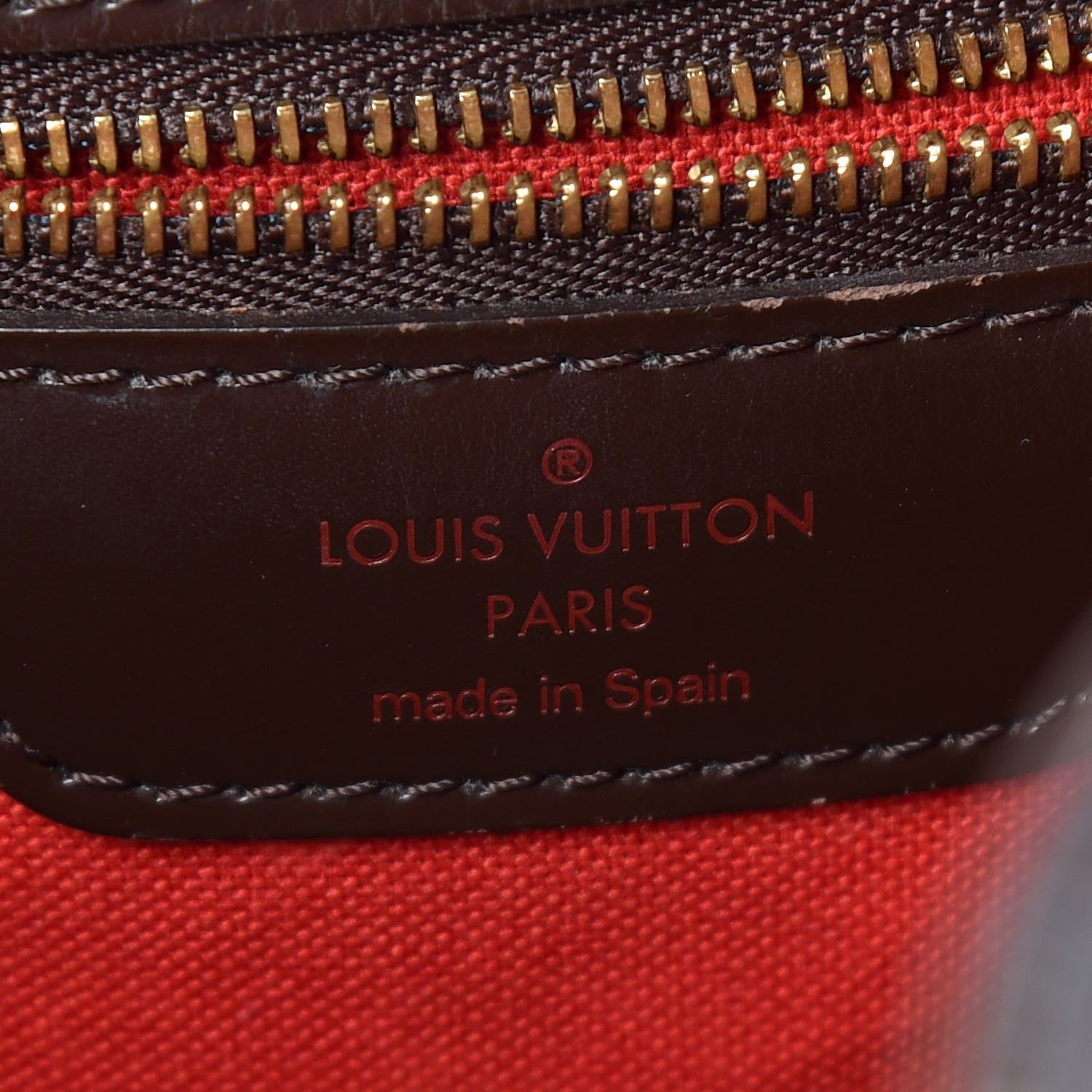 Louis Vuitton Damier Ebene Cabas Rivington 8 of 9