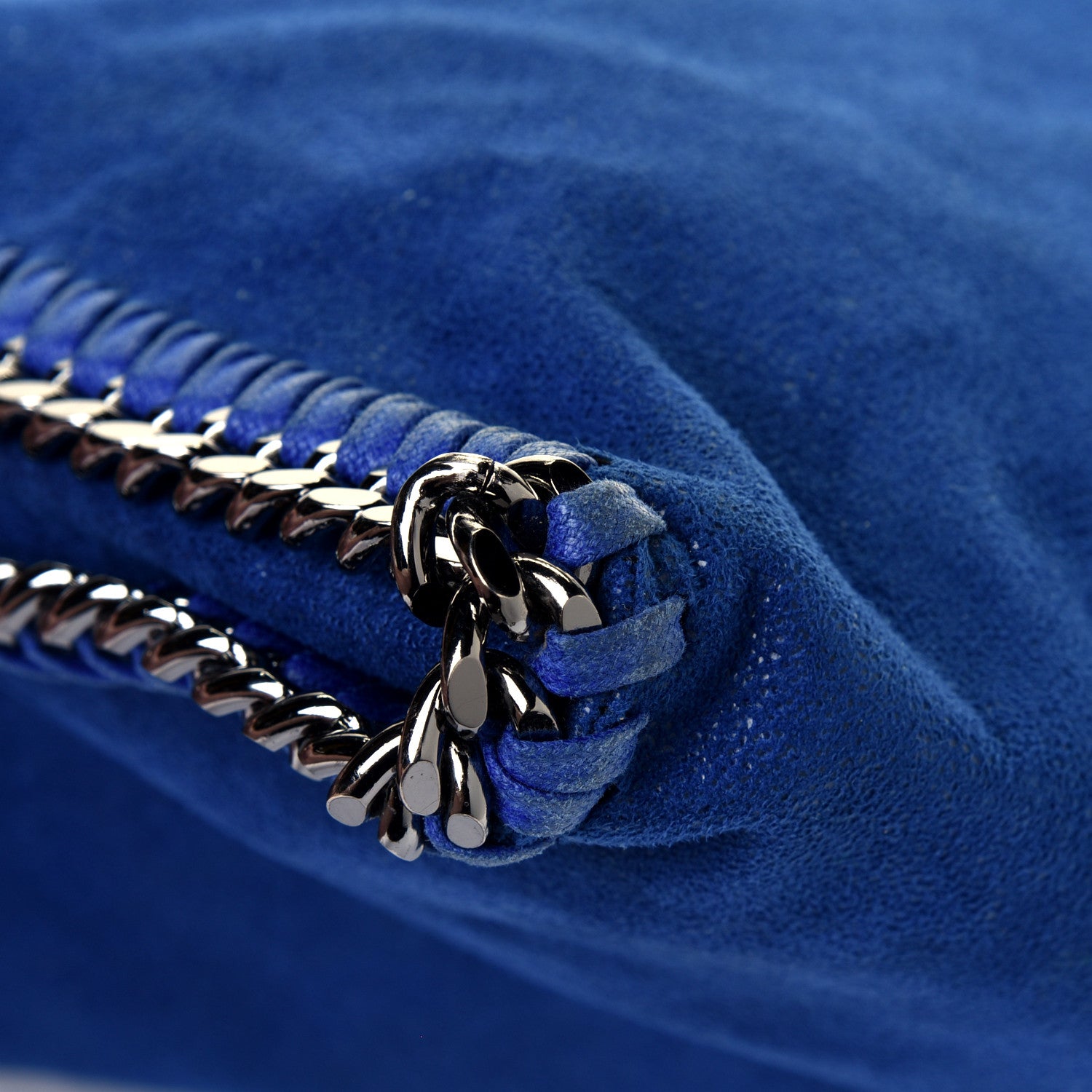 Stella McCartney Shaggy Deer Falabella Messenger Royal Blue 9 of 9