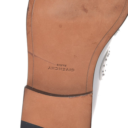 Givenchy Calfskin Studded Prue Buckle Bootie 38.5 White 8 of 12