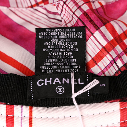 Chanel Cotton Pearl CC Bucket Hat S Black 8 of 9