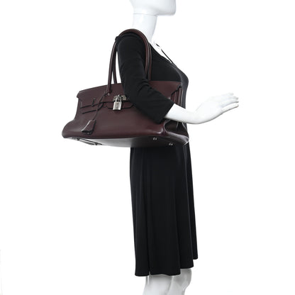 Hermes Taurillon Clemence JPG Shoulder Birkin II 42 Prune 2 of 11