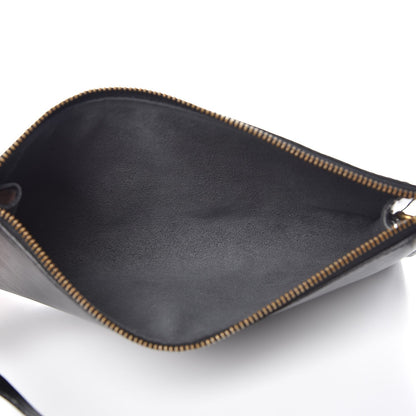 Louis Vuitton Epi Pochette Accessories 24 Black 5 of 9