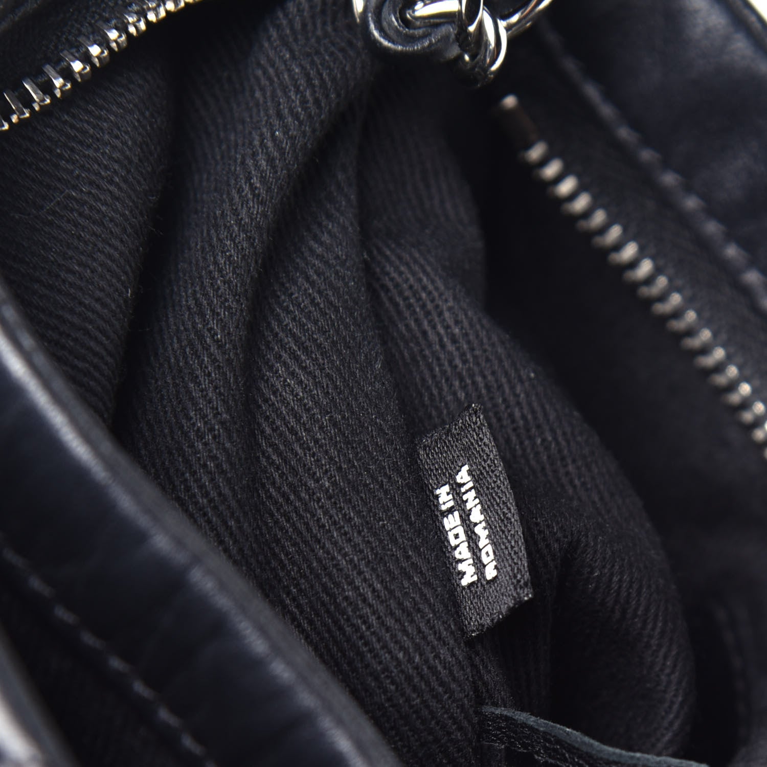 Chanel Calfskin Quilted Crossbody Bag Black 8 of 10