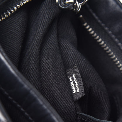 Chanel Calfskin Quilted Crossbody Bag Black 8 of 10