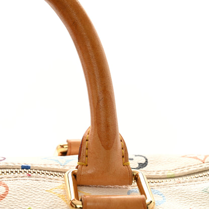 Louis Vuitton Monogram Multicolor Speedy 30 White 15 of 15