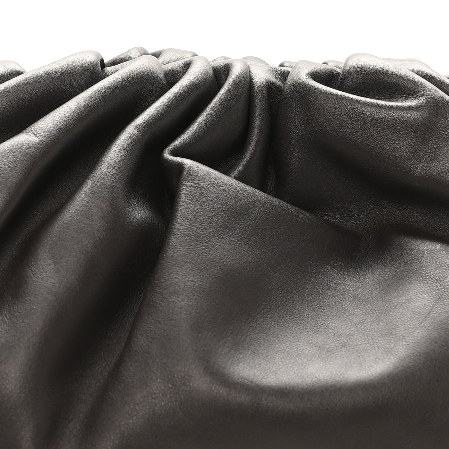 Smooth Butter Calf The Pouch Oversized Clutch Fondant