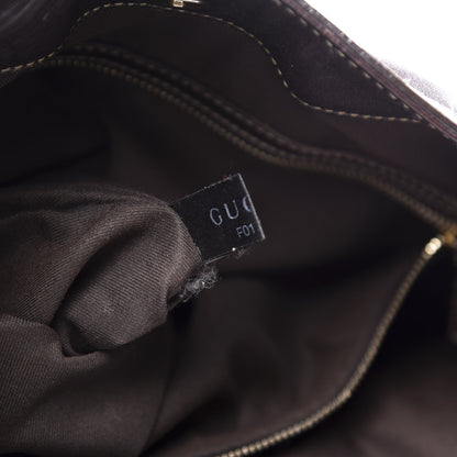 Gucci Calfskin Medium Britt Hobo Dark Brown 9 of 10