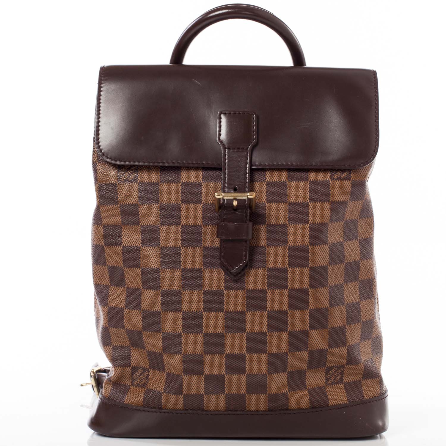 Louis Vuitton Damier Ebene Soho Backpack 1 of 9