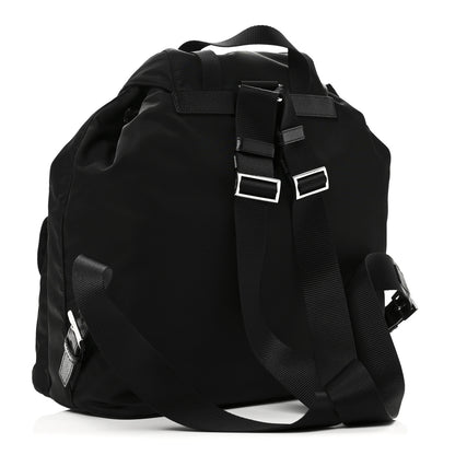 Prada Re-Nylon Saffiano Medium Backpack Black 4 of 10