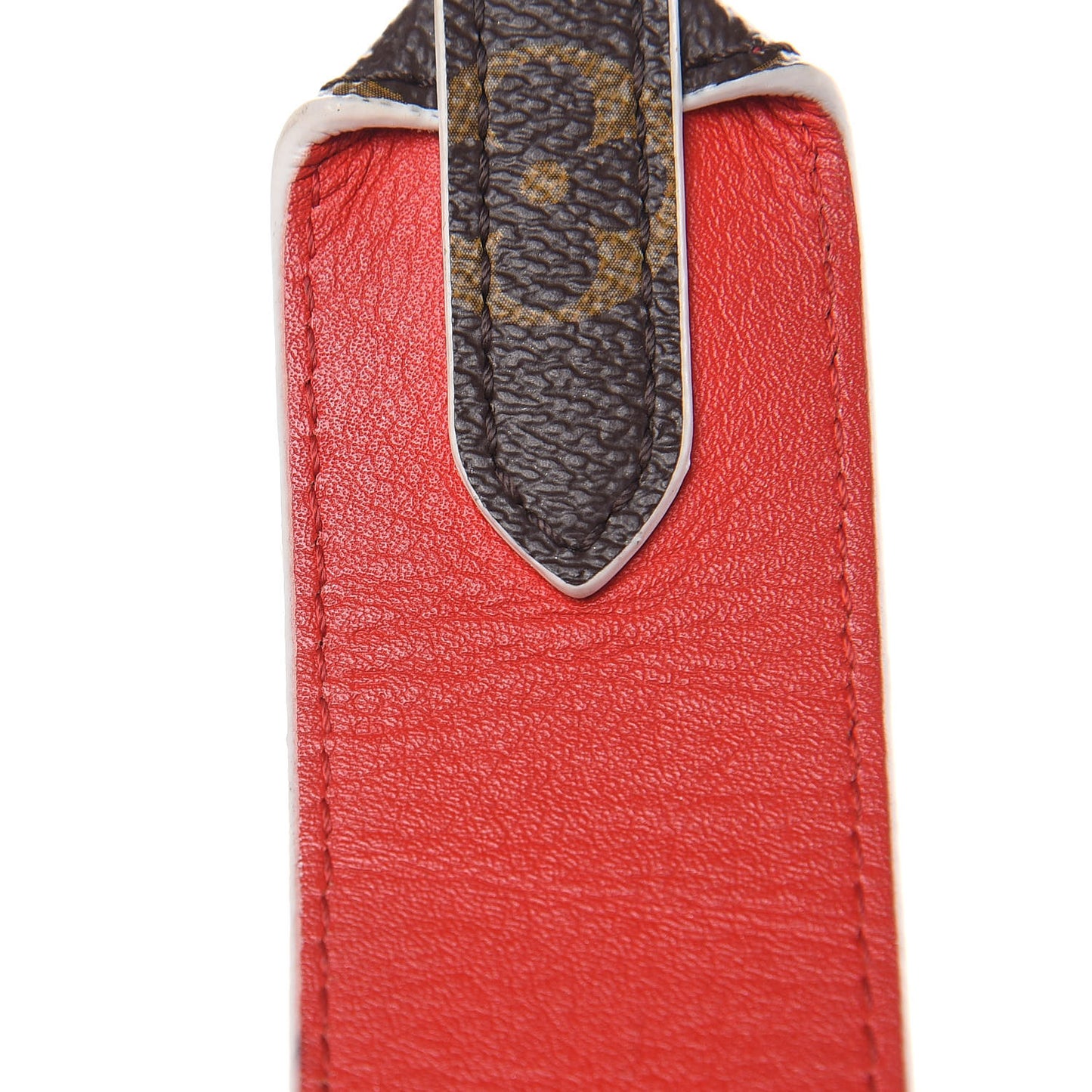 Monogram Bandouliere Shoulder Strap Red