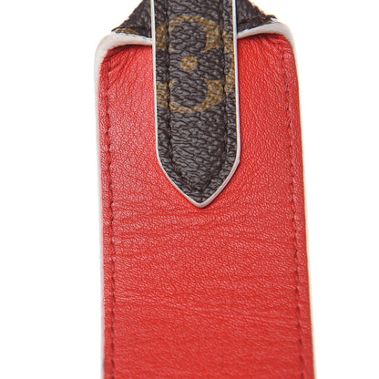 Louis Vuitton Monogram Bandouliere Shoulder Strap Red 6 of 7