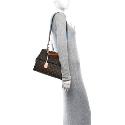 Louis Vuitton Monogram Cluny MM Blue Glacial 2 of 9