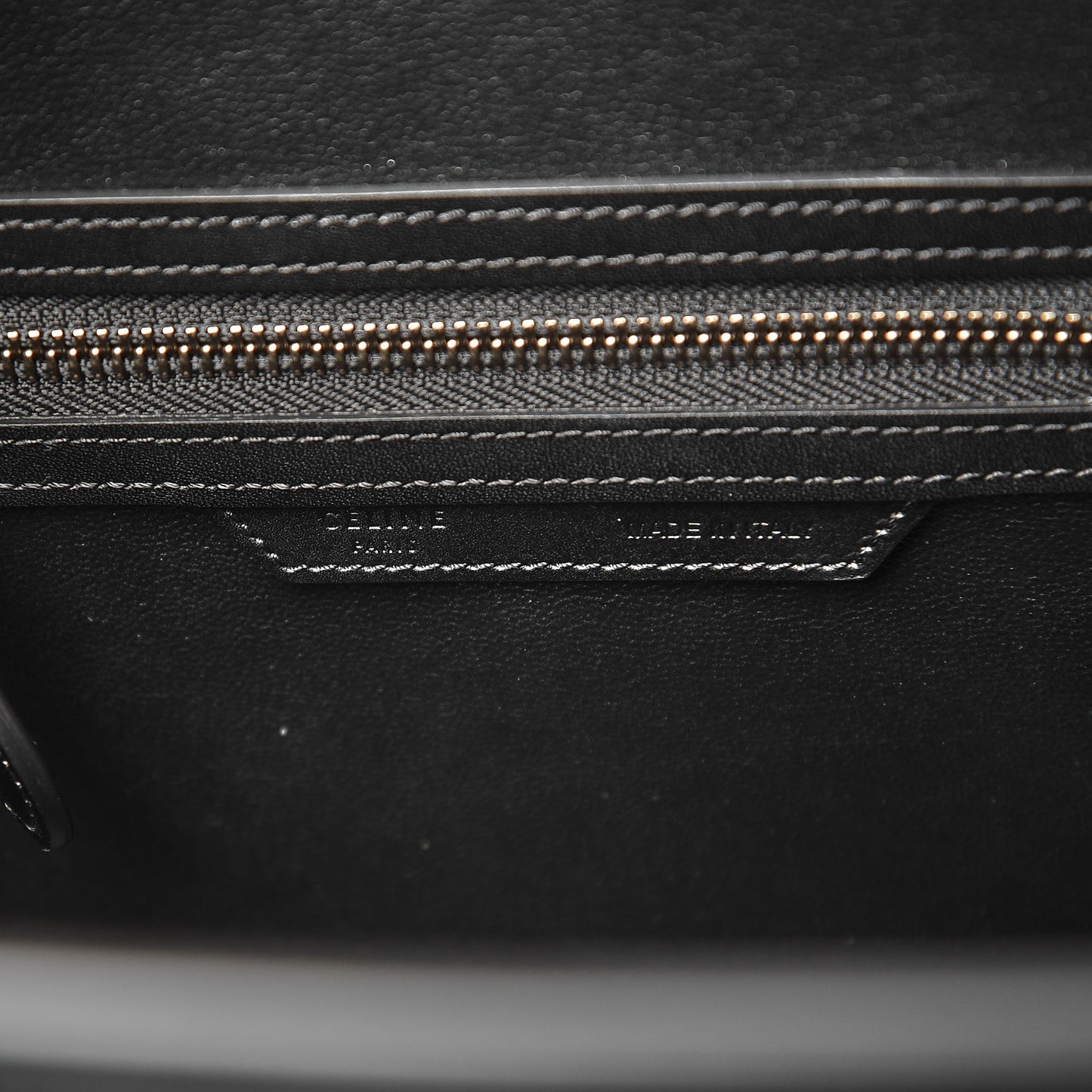 Baby Grained Calfskin Nubuck Micro Tri-Color Luggage Olive