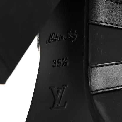 Louis Vuitton Suede Calfskin Monogram Star Trail Ankle Boots 39.5 Black 7 of 7