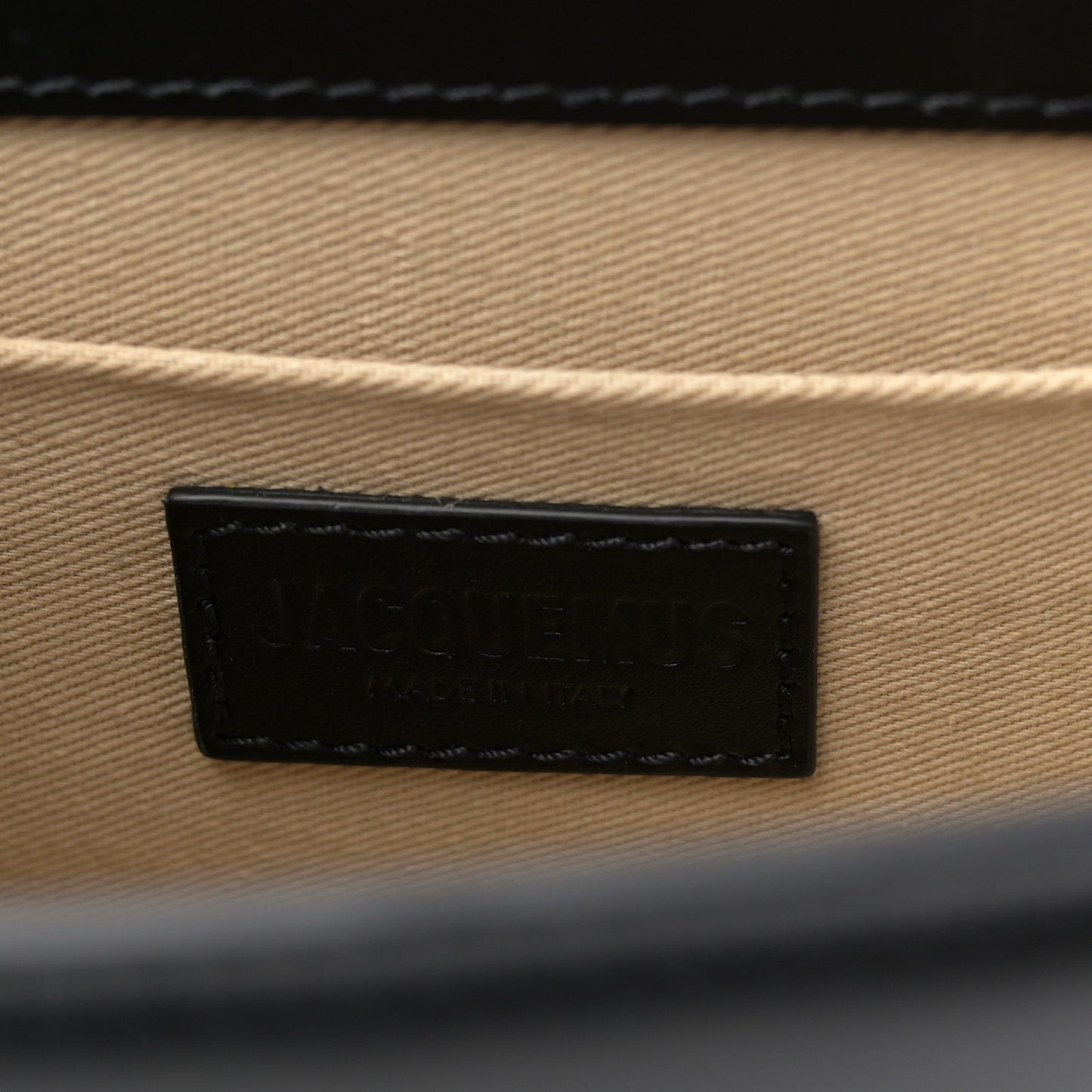Smooth Calfskin Le Grand Chiquito Black Black