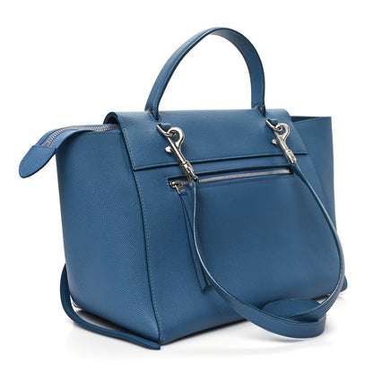 Celine Grained Calfskin Mini Belt Bag Slate Blue 3 of 12