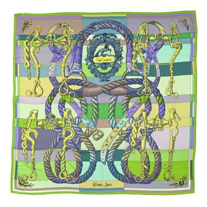 Hermes Cashmere Silk Double Face Della Cavalleria Fine Scarf 140 1 of 5