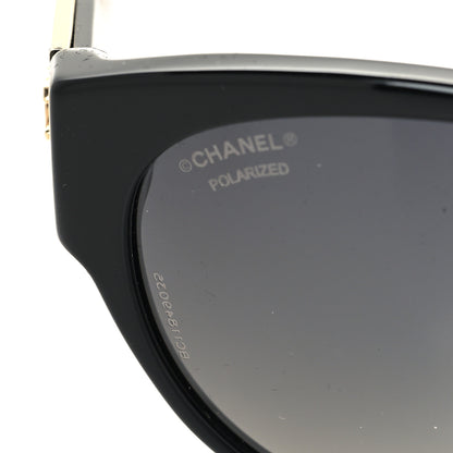 Chanel CC Polarized Stingray Sunglasses 5273-Q Black 6 of 7