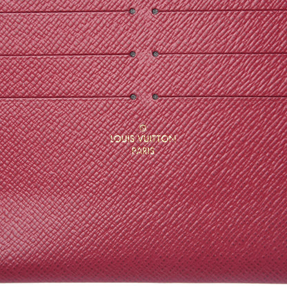 Louis Vuitton Calfskin Felicie Card Holder Insert Fuchsia 6 of 6