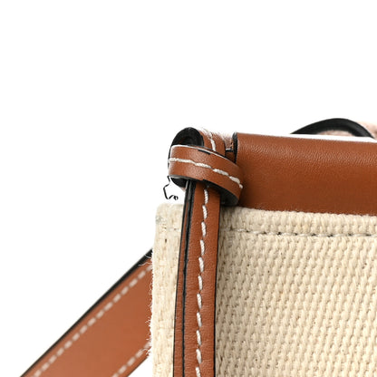 Loewe Canvas Calfskin Small Cushion Tote Beige 17 of 17