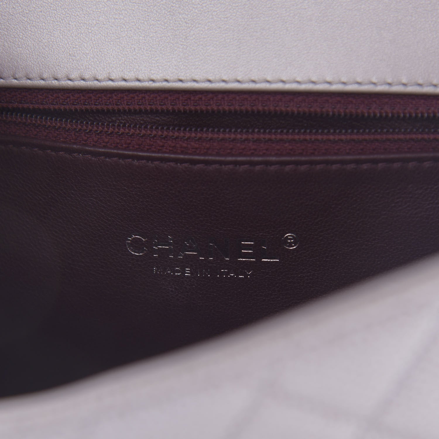 Chanel Metallic Caviar Quilted Small CC Filigree Flap Silver 6 of 13