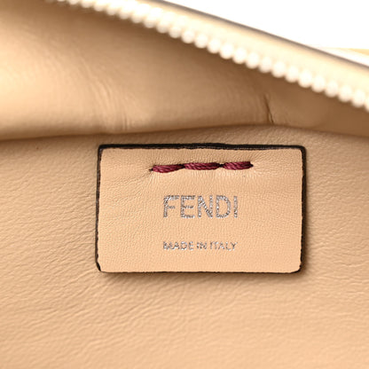 Fendi Vitello Dolce Shiny Nappa Petite 3Jours Tote Mattone Maldives 6 of 11