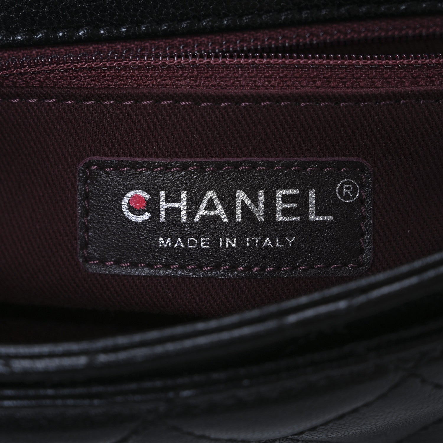 Chanel Shiny Goatskin Quilted Small Double Carry Waist Chain Flap Black 6 of 11