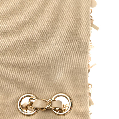 Chanel Sequins Chevron Medium Flap Gold 11 of 11