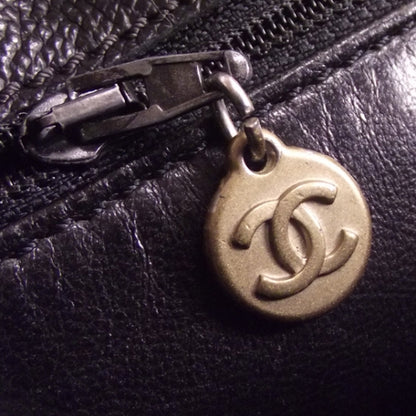 Chanel Vintage Simple Large Tote Black 11 of 12