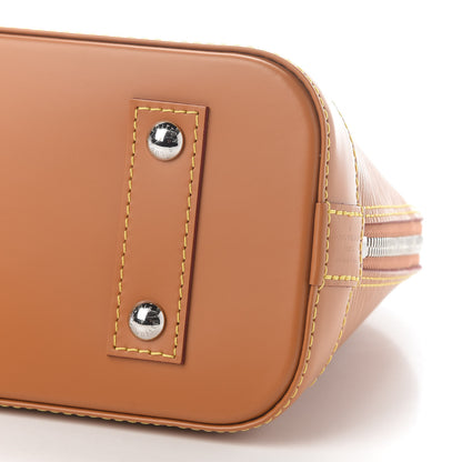 Louis Vuitton Epi Jacquard Alma BB Honey Gold 7 of 7