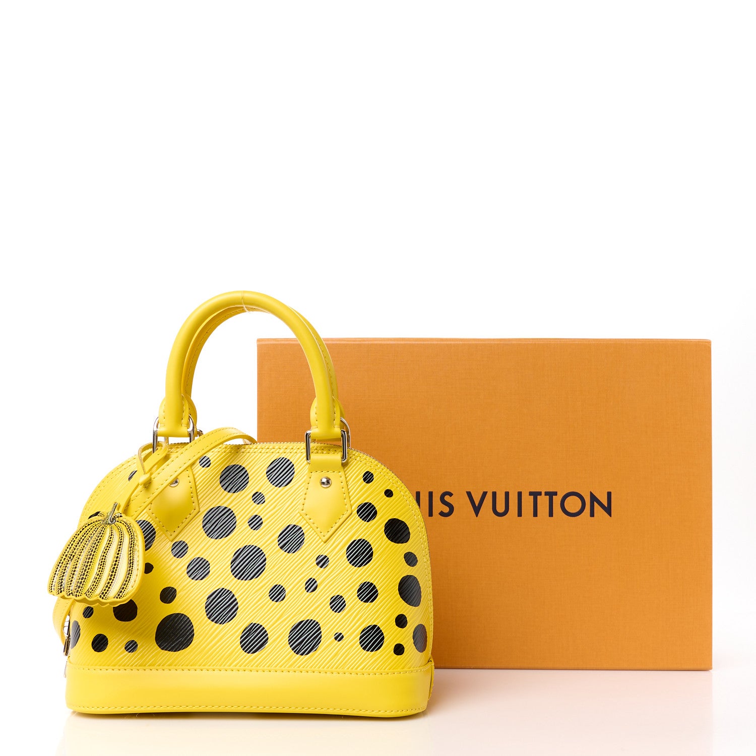 Louis Vuitton LV X YK Epi Alma BB Yellow Black 1540733 – FASHIONPHILE