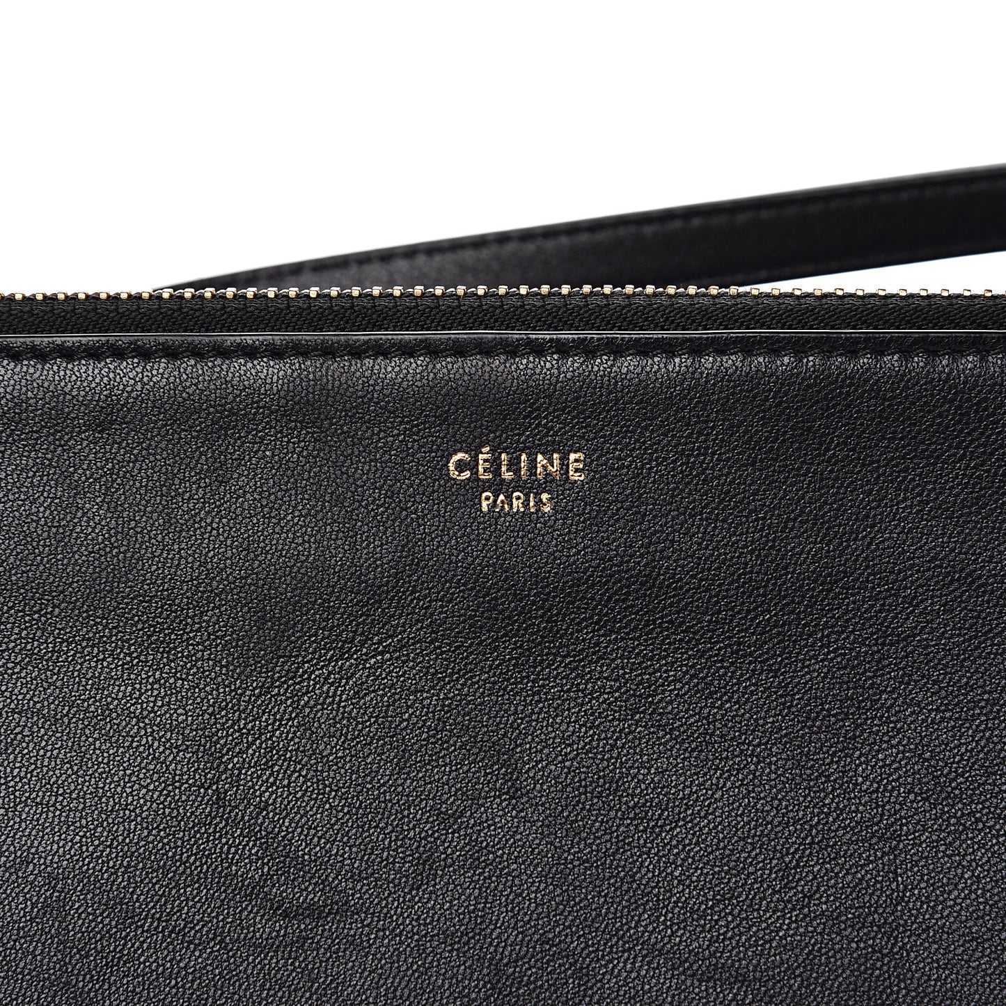 Goatskin Large Trio Crossbody Bag Navy Blue