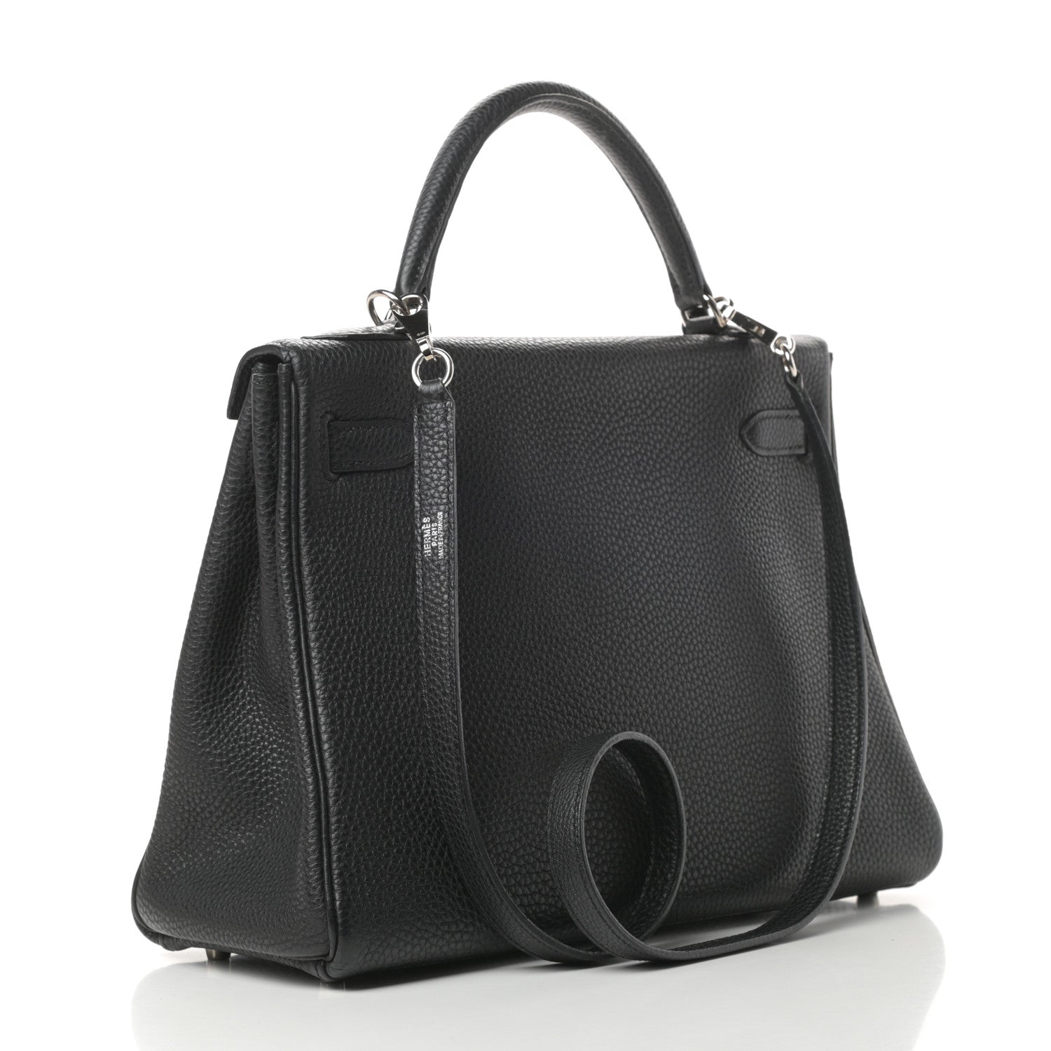 Hermes Togo Kelly Retourne 32 Black 3 of 13