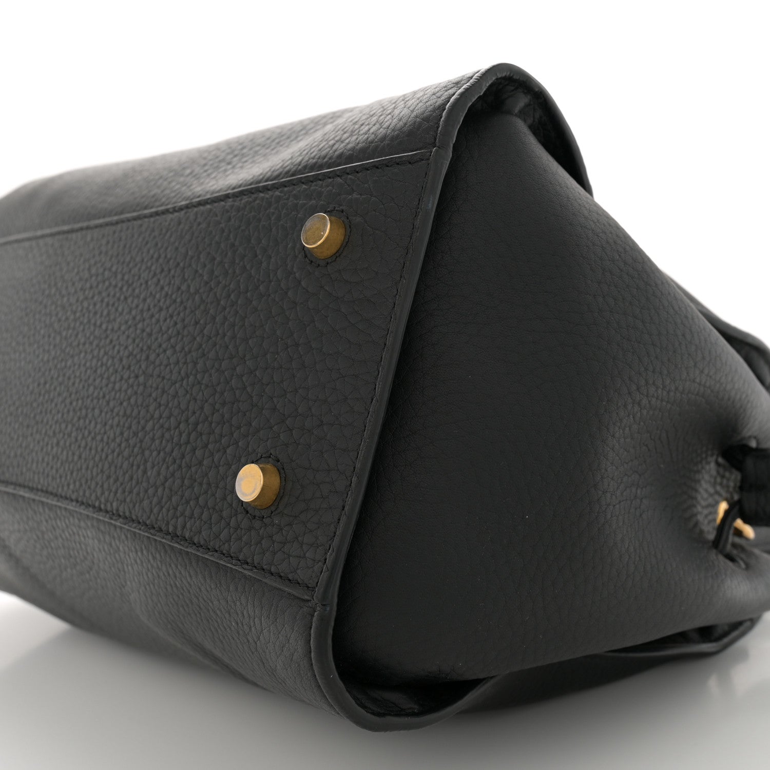 Mulberry Heavy Grain Iris Tote Black 9 of 16