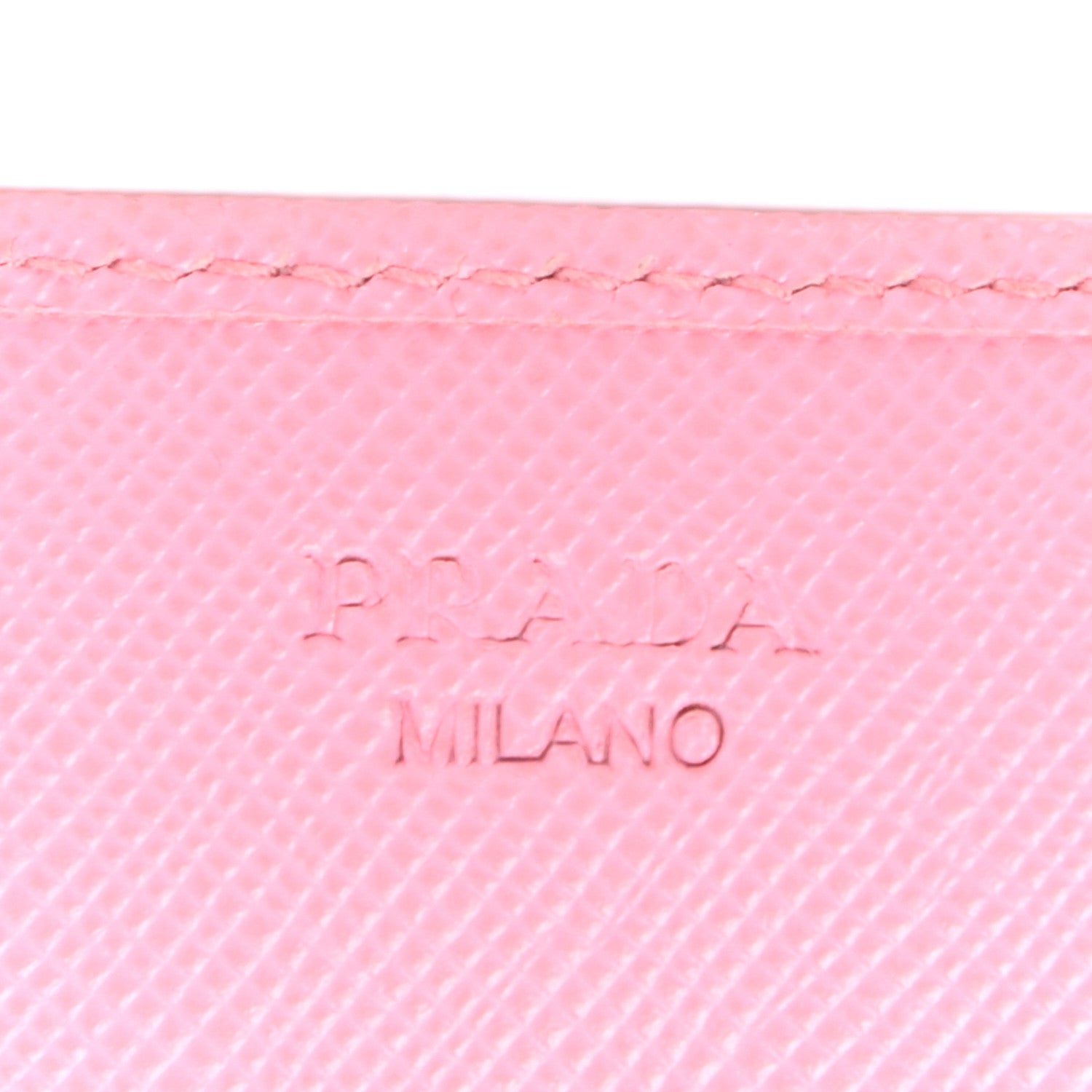 Prada Saffiano Metal Continental Flap Wallet Begonia 6 of 11