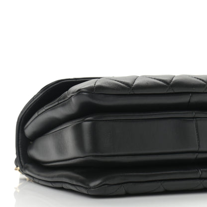 Chanel Lambskin Quilted Small Trendy CC Dual Handle Flap Bag Black 9 of 10